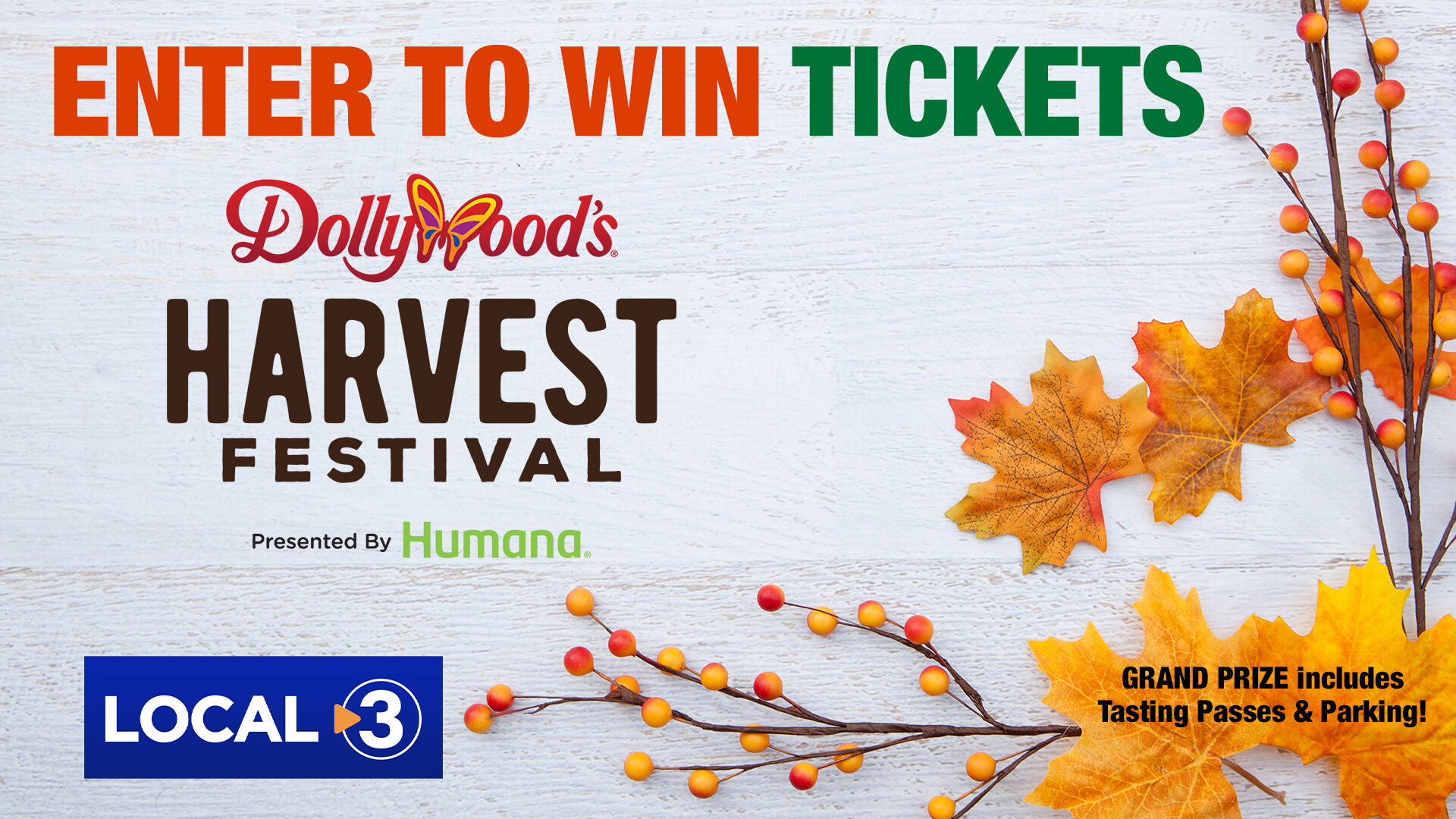 Dollywood Harvest Festival Contest